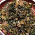 涼月花's cooksnap of when they made ご飯がすすむ☆簡単！大根葉の甘辛炒め.