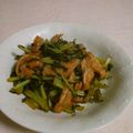 まりりん0427's cooksnap of when they made 大根葉と油揚げの炒め物.