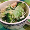 おぅぷん's cooksnap of when they made 春色☆エビとブロッコリーのサラダ.
