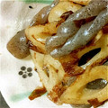 kasumi♡105's cooksnap of when they made 簡単！！１５分でできる蒟蒻とちくわの煮物.