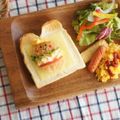 りちゃこ＊'s cooksnap of when they made にっこり♪ハンバーガーデコパン☆.
