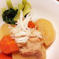 kao850402's cooksnap of when they made 簡単ヤミツキ！大根と豚肉のとろとろ煮物.