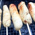 喫茶スノウ's cooksnap of when they made アウトドアに、BBQに！ウインナーパン♪.