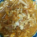 息子は怪獣♪'s cooksnap of when they made 玉ねぎと油揚げの卵とじ丼.