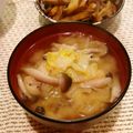 みうﾁｬﾝ's cooksnap of when they made 食物繊維たっぷり♡具沢山味噌汁.