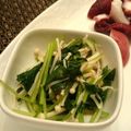 かくいぬ's cooksnap of when they made 三つ葉とえのきのおひたし.