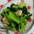 ♪さあこ♪'s cooksnap of when they made 小松菜とベーコン炒め.