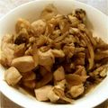 なちゅらーぜ♪'s cooksnap of when they made アボカドとまいたけとササミのポン酢和え.