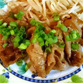 バナナ789's cooksnap of when they made 簡単でウマウマ豚肉のくわ焼き丼.