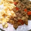 xxxnoonxxx's cooksnap of when they made 根菜入り鶏そぼろ.