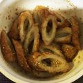 chinakei's cooksnap of when they made お弁当用☆ちくわ１本で簡単ゴマ和え.