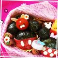 ✩RoHa✩'s cooksnap of when they made ✿キャラ弁 ミッキーのミートボール✿.