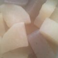 白鷺京城's cooksnap of when they made 麺つゆだけで簡単大根の煮物♪おでん風味.