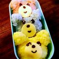 ゆうゆうまりまり's cooksnap of when they made ブルボンプチシリーズ♪キャラ弁.
