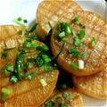RikA96's cooksnap of when they made 大根ステーキ～にんにく醤油.