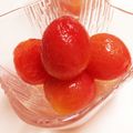 LatelierＮ's cooksnap of when they made プチトマトの甘酢漬け.