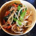 いちごクック's cooksnap of when they made 小松菜・人参・もやしのピリ辛ナムル♪.