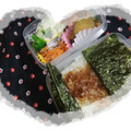 ゆけり３兄弟's cooksnap of when they made のり弁当(2段).