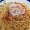 せつせつせつ's cooksnap of when they made カニ缶とは思えない？♔カニトマトパスタ.