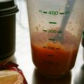 凛は減量中's cooksnap of when they made みかん、林檎、人参、生姜のスムージー.
