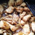 rivakina＊m's cooksnap of when they made 鶏モモ肉とたまねぎの照り焼き.