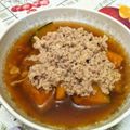 reigarduno's cooksnap of when they made かぼちゃの煮物☆鶏ひき肉あんかけ.