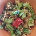 mhl152's cooksnap of when they made カブの葉でピリ辛おつまみ一品！.