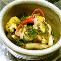 meff's cooksnap of when they made 簡単シメジとカニカマのもずく和え！.