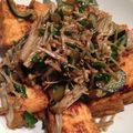 ☆chocola's cooksnap of when they made 簡単♫野菜と厚揚げ豆腐のオイスター炒め.