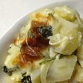 ゆずりんごもち's cooksnap of when they made レンジでほうれん草とジャガイモのグラタン.