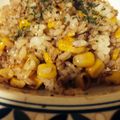 青blueblue's cooksnap of when they made １人ランチ飯！簡単コーンチャーハン！.