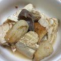 サファイにゃん's cooksnap of when they made 残ったおかか粉でこんにゃくと竹輪の煮物.