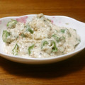 morimo1116's cooksnap of when they made オクラの洋風白和え.