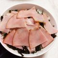 ソウくんママ's cooksnap of when they made 簡単！ハムと韓国海苔ののっけ丼☆.