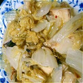 springsunny's cooksnap of when they made 塩さばと白菜のアヒージョ（オイル煮）.