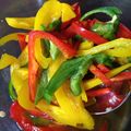 リンゴ猫's cooksnap of when they made お手軽☆パプリカのマリネ.