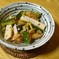 Jaye's cooksnap of when they made たたききゅうりとかまぼこのピリ辛中華和え.