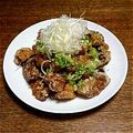 きんさんぎんさん's cooksnap of when they made 鶏胸ジューシー竜田揚げ&簡単ネギソース.