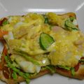 シルバニアF's cooksnap of when they made 残ったポテトサラダで☆ピザトースト！.