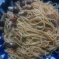 midodododo's cooksnap of when they made 超☆簡単♪お店の味！明太子パスタ.