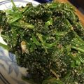 りぃほぁ☆'s cooksnap of when they made 簡単☆ほうれん草の胡麻和え.