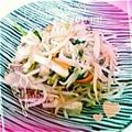 boo♪'s cooksnap of when they made ピリッと！いかともやしのガーリック炒め.