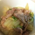 orityua's cooksnap of when they made 白菜と豚バラ肉の蒸し煮物.