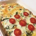 芹なずな's cooksnap of when they made トマト入りほうれん草とベーコンのキッシュ.