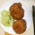 みちたけくに's cooksnap of when they made キャベツたっぷりジューシーメンチカツ♫.