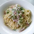 ざらめヌス's cooksnap of when they made シチューの素でお手軽♪クリームパスタ.