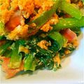 るーみぃ猫's cooksnap of when they made チンゲン菜と卵のオーロラ炒め.