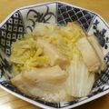 ぽりぽり拓庵's cooksnap of when they made 車麩と白菜の煮物.