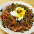 ぽりぽり拓庵's cooksnap of when they made 韓国風すき焼き丼.