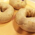 よこやま3's cooksnap of when they made くるみ入り白いモチモチベーグル.